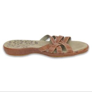 Keen City of Palms Slide Brown Walking Sandal Size 5.5